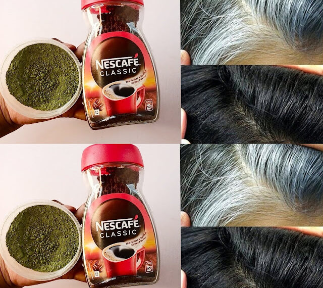 Turn White Hair to Black Naturally with Coffee and Indigo Powder ...